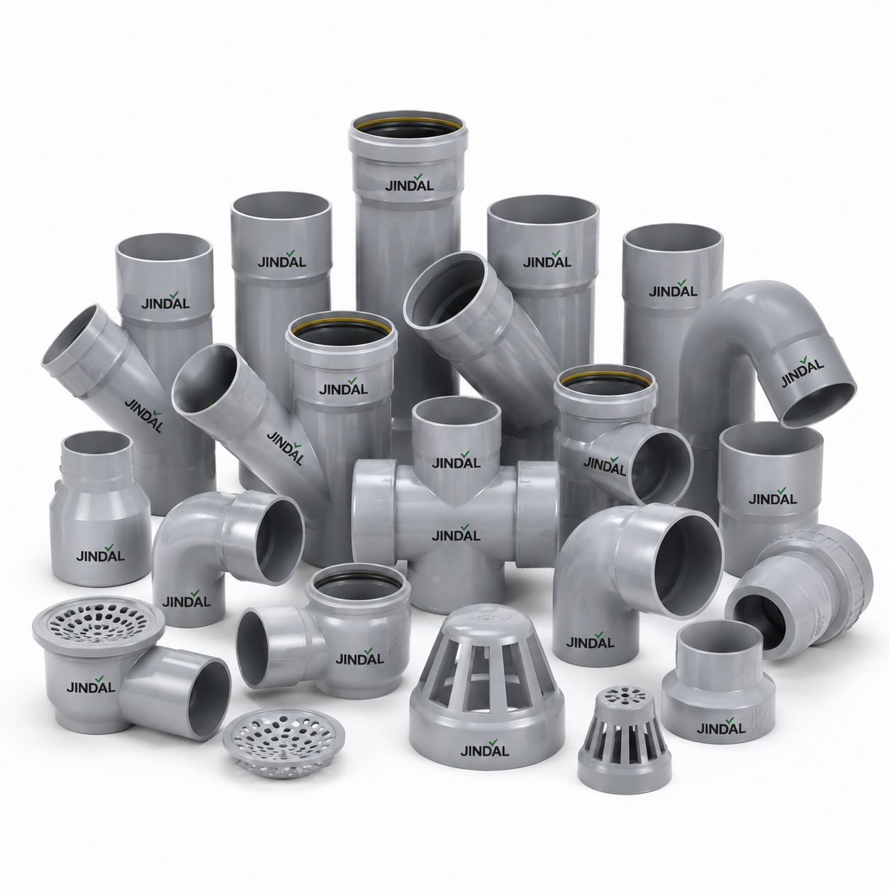 PVC FITTINGS — Fittings Range | Jindal PVC Pipes