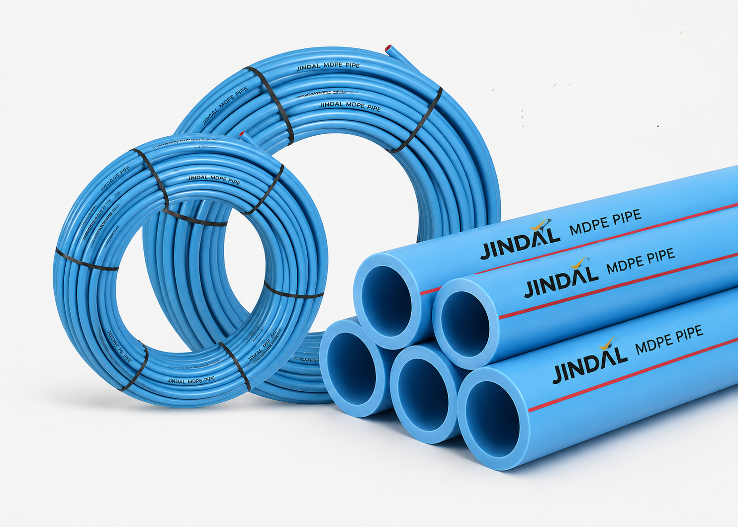 MDPE PIPES — Gas & Water Distribution | Jindal PVC Pipes